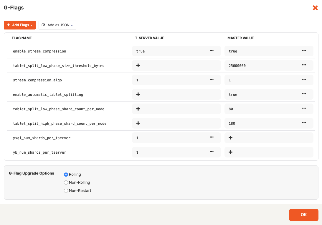 Edit Config Confirmation